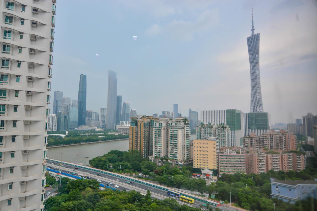 Yumi Apartment Zhujiangxinan Canton Tower Branch Extérieur photo