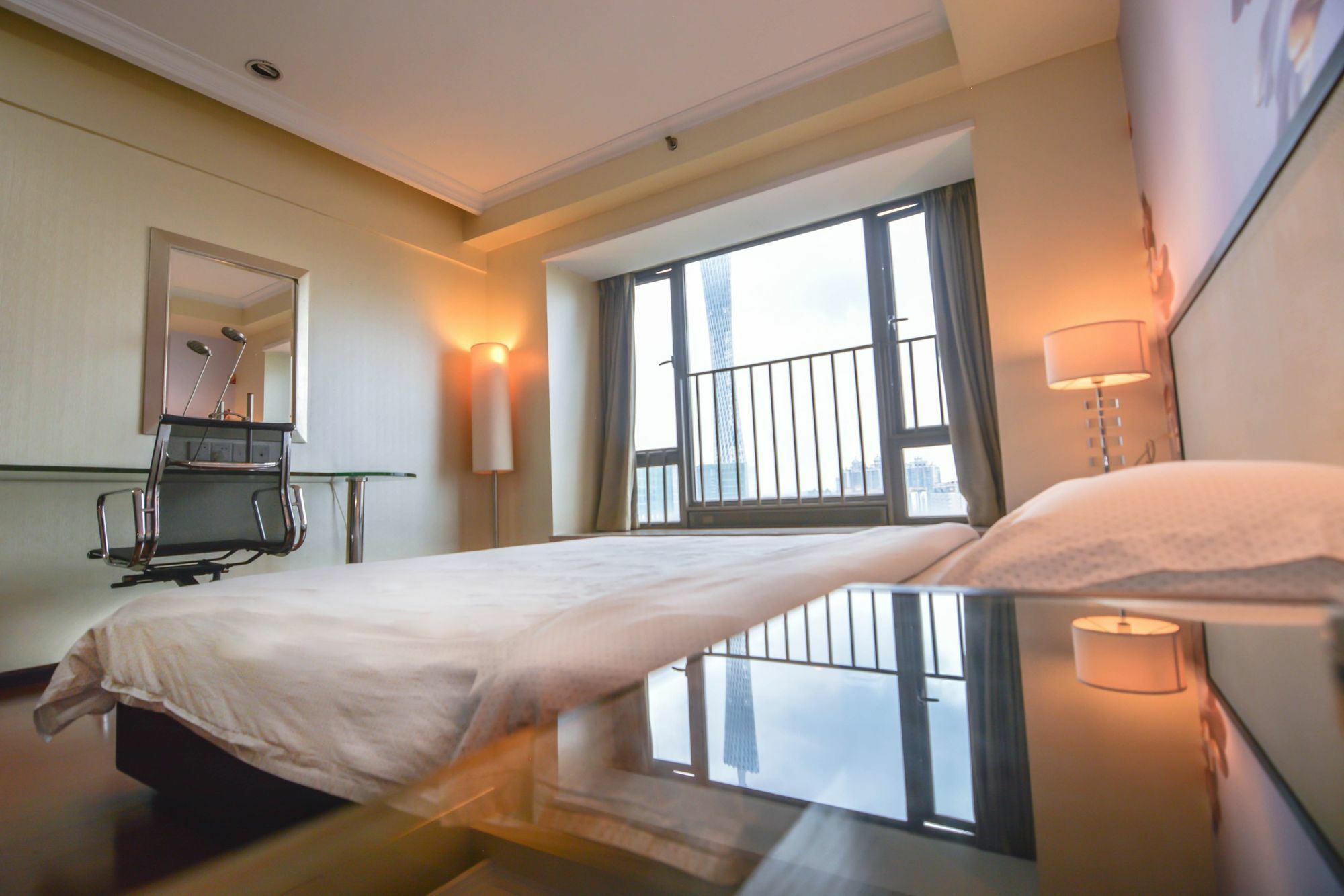 Yumi Apartment Zhujiangxinan Canton Tower Branch Extérieur photo