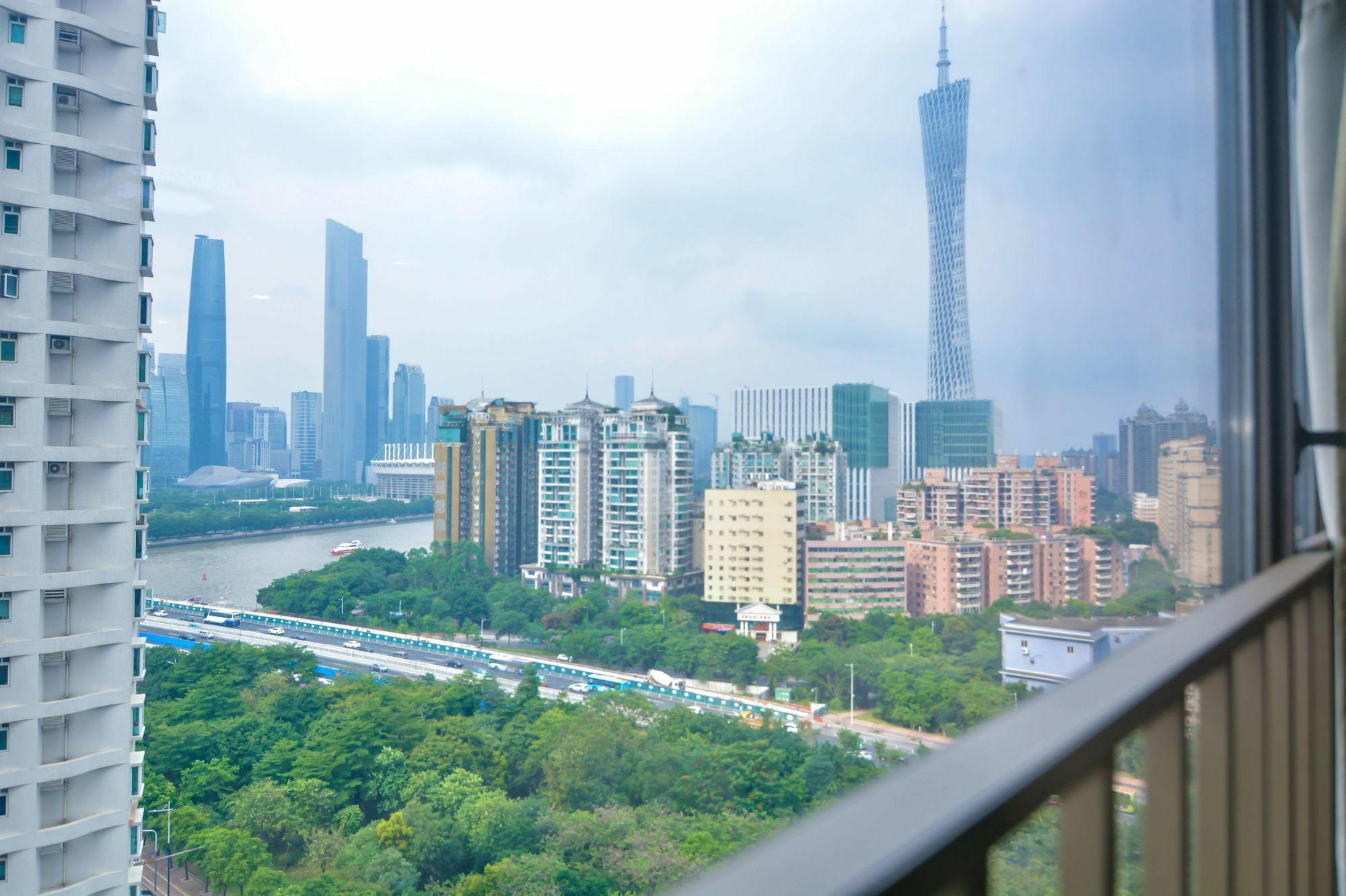 Yumi Apartment Zhujiangxinan Canton Tower Branch Extérieur photo